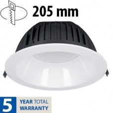 Φωτιστικό LED Στρογγυλό Χωνευτό 35W 230V 3150lm 100° 4000K Λευκό Φως Ημέρας 92FLD3540/WH 